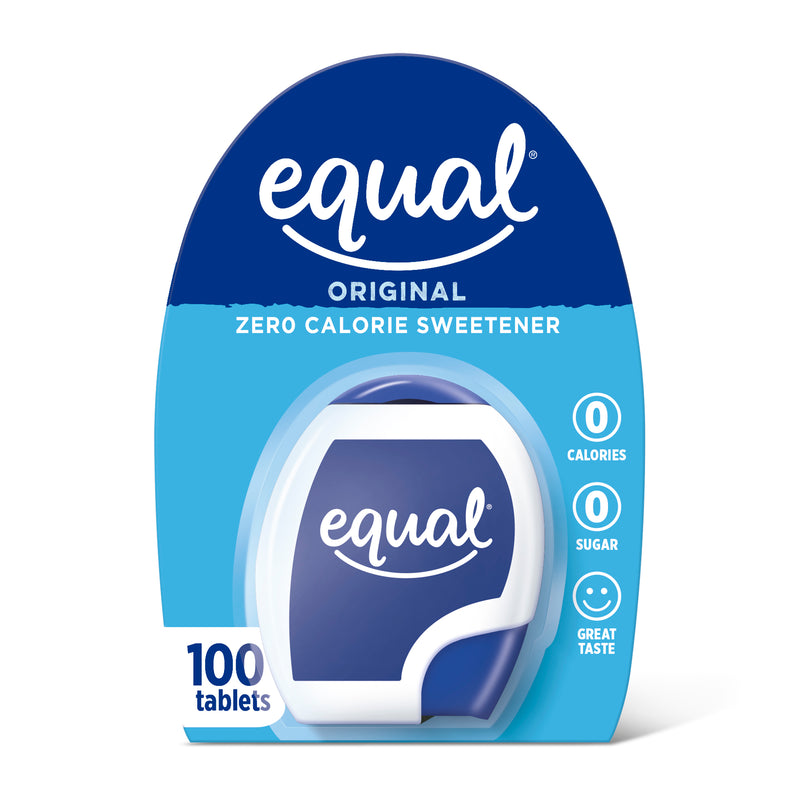 Equal Equal® Original Zero Calorie Sweetener – 100 Tablets Sugar & Sweeteners White Smoke