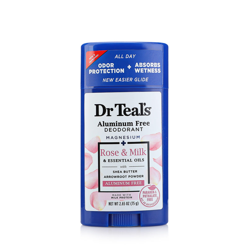 Dr Teal's Dr Teal's Aluminum Free Rose & Milk Deodorant 2.65 Oz Deodorant Lavender