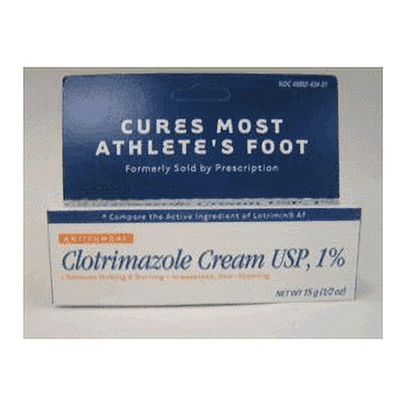 Clotrimazole Clotrimazole Antifungal Cream 1 - 0.5 Oz Medicine Cabinets Gray