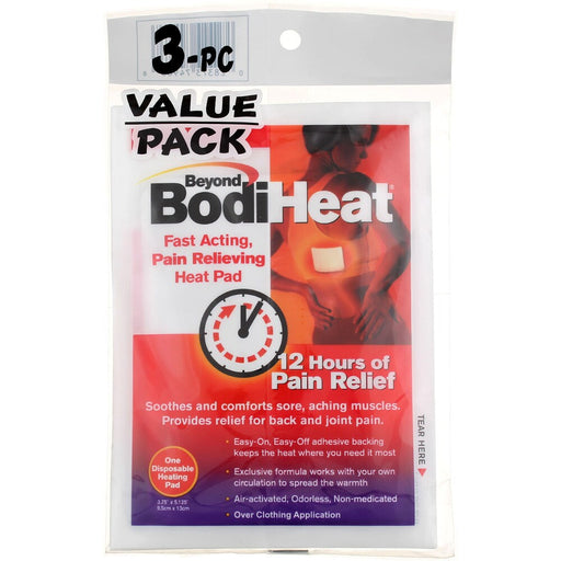 Beyond Bodiheat Beyond Bodiheat Pain Reliever Heat Pads Medicine & Drugs White Smoke