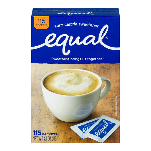 Equal Equal Zero Calorie Original Sweetener Packets 100 ct Sugar & Sweeteners Dark Blue
