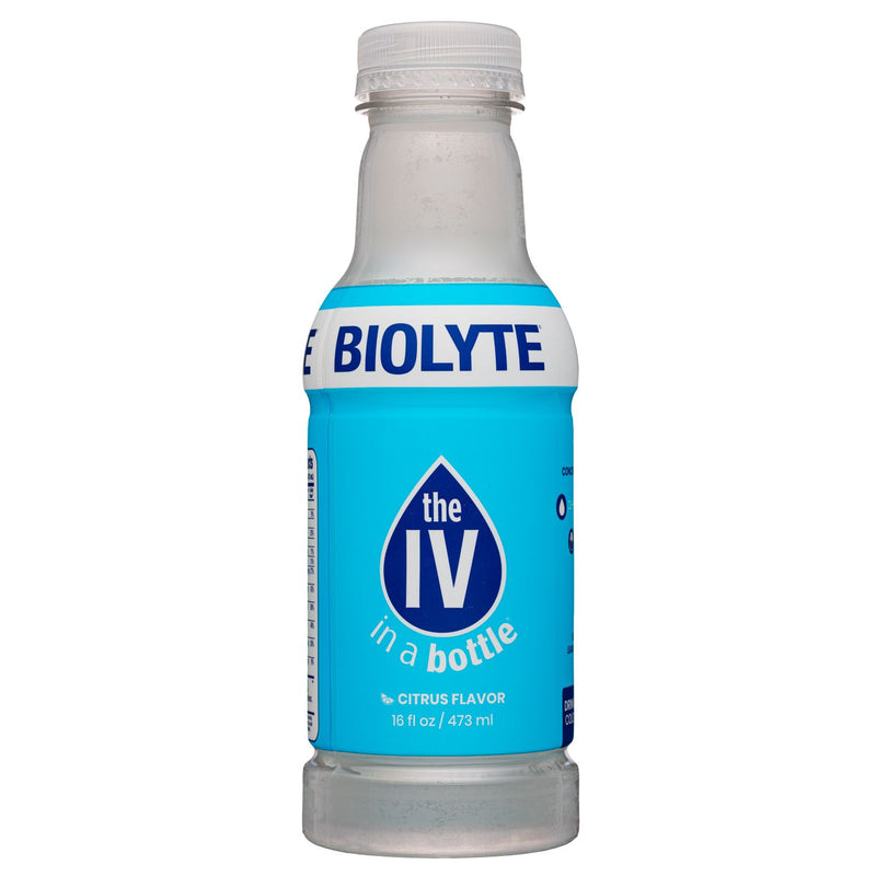 Biolyte Biolyte Electrolyte Supplement, Citrus 16 Fl Oz Sports & Energy Drinks White Smoke