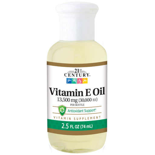 21st Century 21st Century Vitamin E Oil 30000 I.U. Dl-Alpha Liquid - 2.5 Oz Vitamins & Supplements White Smoke