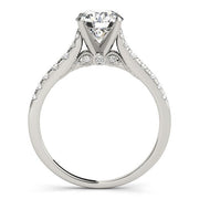 Bids.com 14k White Gold Diamond Engagement Ring With Single Row Band (1 3/4 cttw) Rings White Smoke 3 / White Gold,3.5 / White Gold,4 / White Gold,4.5 / White Gold,5 / White Gold,5.5 / White Gold,6 / White Gold,6.5 / White Gold,7 / White Gold,7.5 / White Gold,8 / White Gold,8.5 / White Gold,9 / White Gold