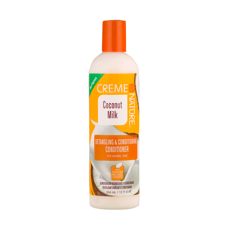 Creme of Nature Creme of Nature Coconut Milk Detangling & Conditioning Conditioner 12.00 Fl Oz Conditioners White Smoke