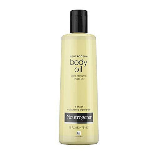 Neutrogena Neutrogena Body Oil For Dry Skin Light Sesame Formula 16 Fl. Oz Lotion & Moisturizer Pale Goldenrod