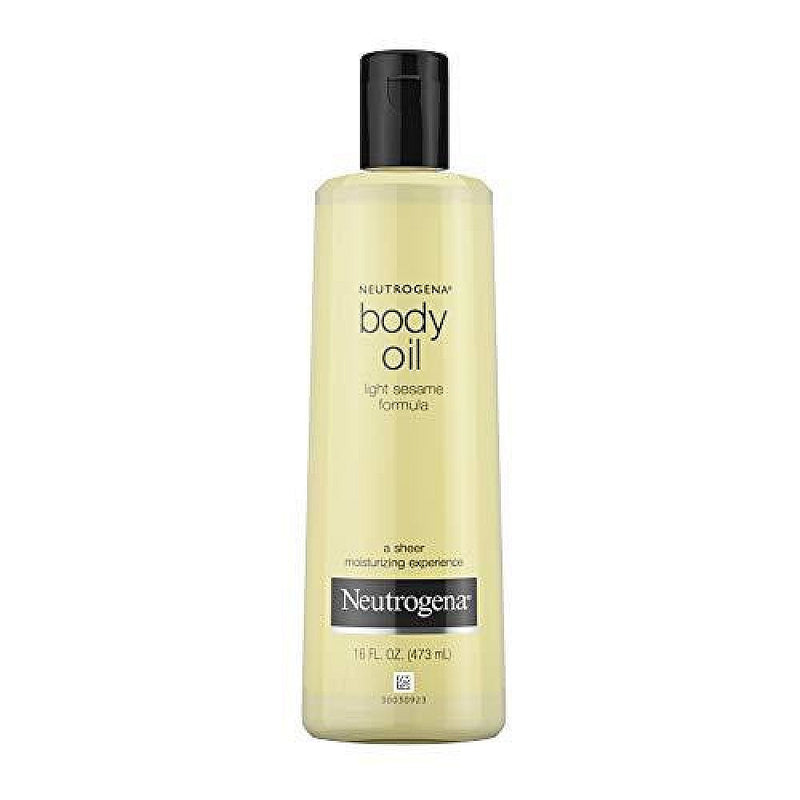 Neutrogena Neutrogena Body Oil For Dry Skin Light Sesame Formula 16 Fl. Oz Lotion & Moisturizer Pale Goldenrod