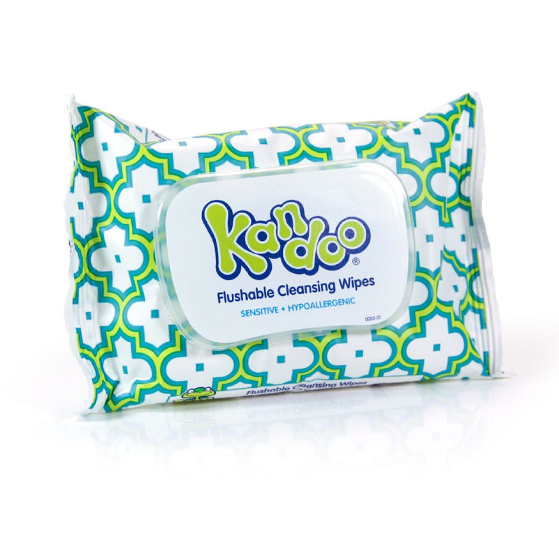 Kandoo Kandoo Flushable Wipes 42Ct Hand Sanitizers & Wipes White Smoke