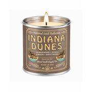 Good & Well Supply Co Indiana Dunes National Park Candle Candles White Smoke Half Pint / 8oz / Cotton Wick,Pint / 14oz / Cotton Wick