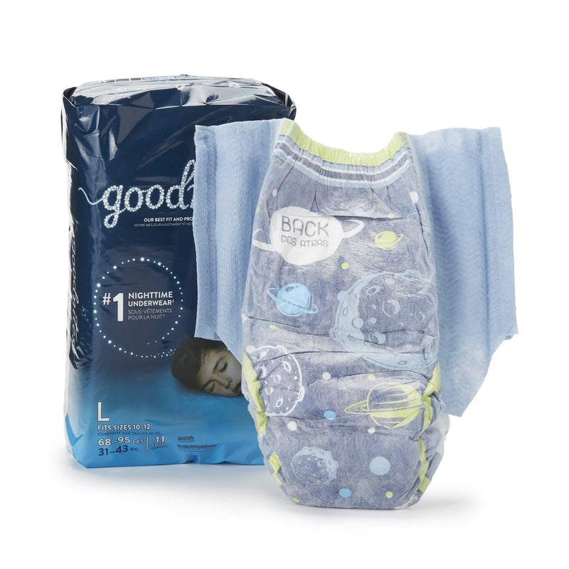 GoodNites GoodNites® Nighttime Underwear – Boys Large (68-95 Lbs) Underwear White Smoke