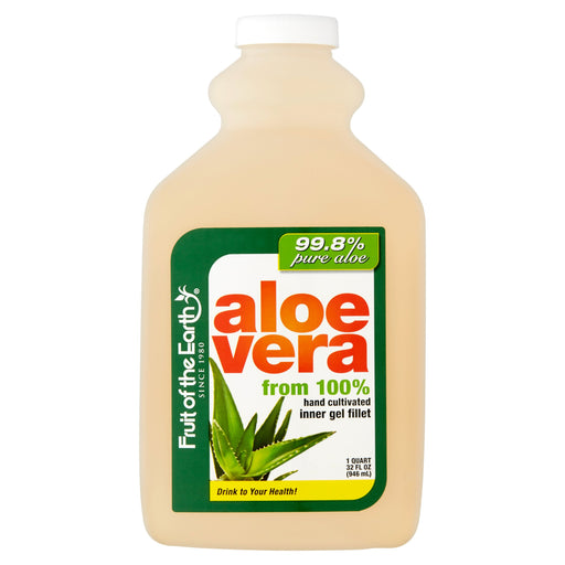 Fruit of the Earth Fruit of the Earth Aloe Vera Juice Liquid  32 Oz Juice White Smoke