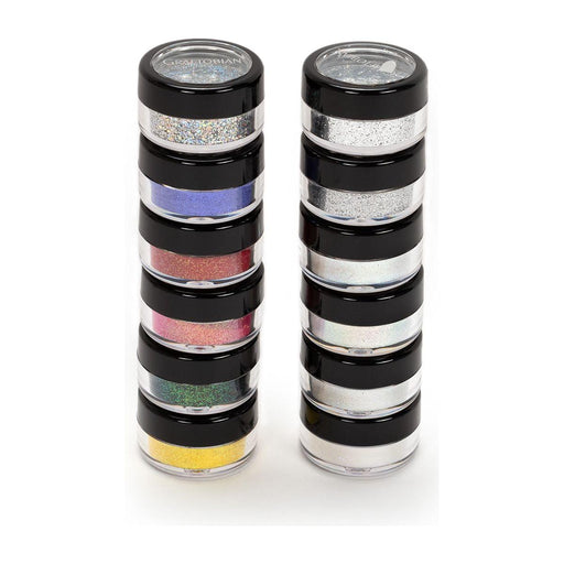 Graftobian Make-Up Company Powdered Glitter Stack Black