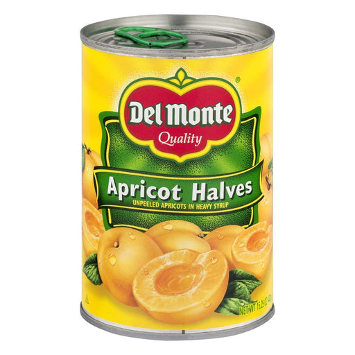 Del Monte Del Monte Unpeeled Apricot Halves In Heavy Syrup 15.25 Oz. Can Soups & Broths Sandy Brown