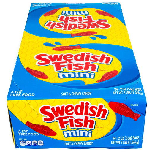 Swedish Fish Swedish Fish Red 24 x 2 Oz Candy & Chocolate White Smoke
