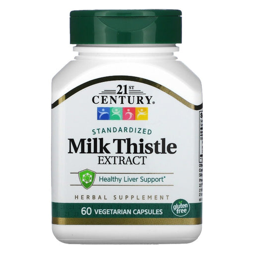 21st Century 21st Century Milk Thistle Extract Capsules 60 Ct Vitamins & Supplements White Smoke