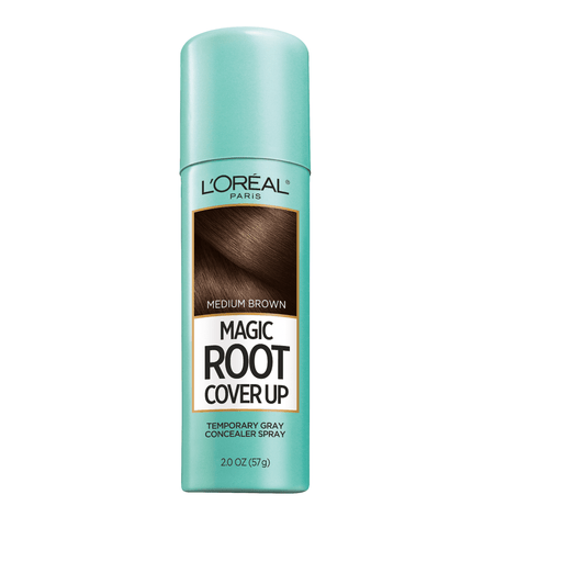 L'oreal L'oreal L'Oréal Paris Magic Root Cover Up Gray Concealer Spray, Medium Brown Health & Beauty Sky Blue