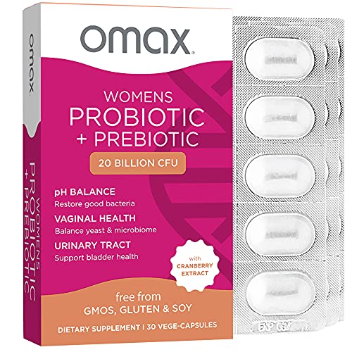 Omax3 Omax3® Women’s Pre + Probiotic Balance Complex with Cranberry Balance Trainers White Smoke