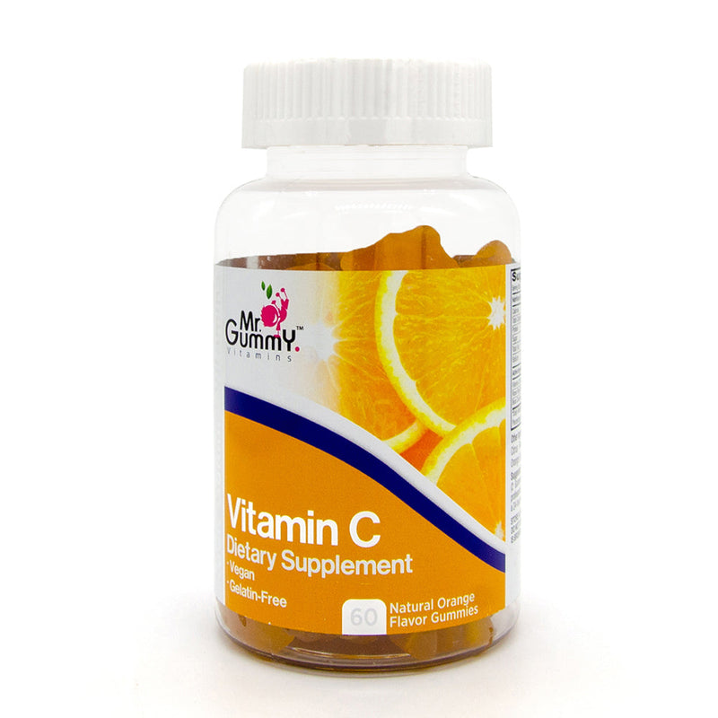Windmill Health VitaDrops Vitamin C Gummies, 125mg Immune Support for Kids & Adults, Orange Flavor, 60 Count Vitamins & Supplements White Smoke