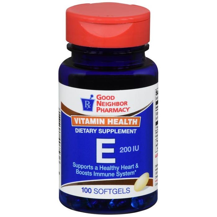 Good Neighbor Pharmacy Good Neighbor Pharmacy Gnp Vit E 200 Iu Sgc 100 Vitamins & Supplements White Smoke