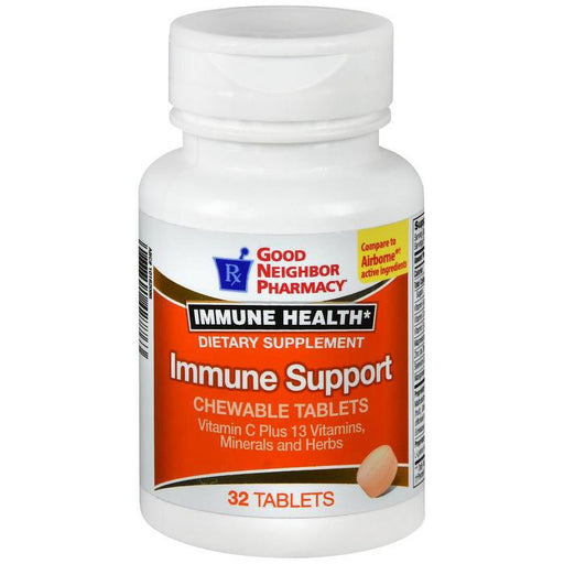 0 GNP Immune Support 32 Citrus Chewable Tablets Vitamins & Supplements Lavender