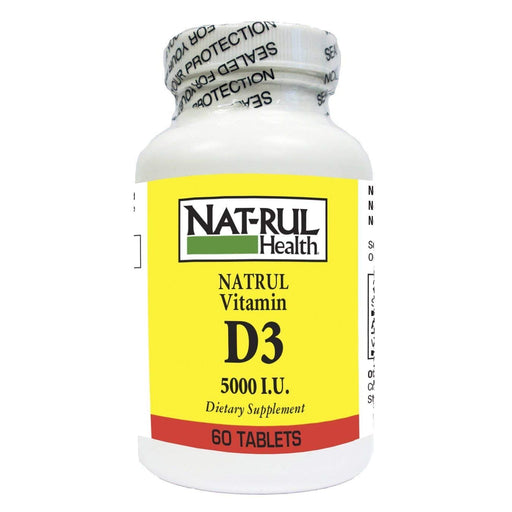 Natrul Health Natrul Health Vitamin D 5000 I.U Tablets Vitamins & Supplements White Smoke