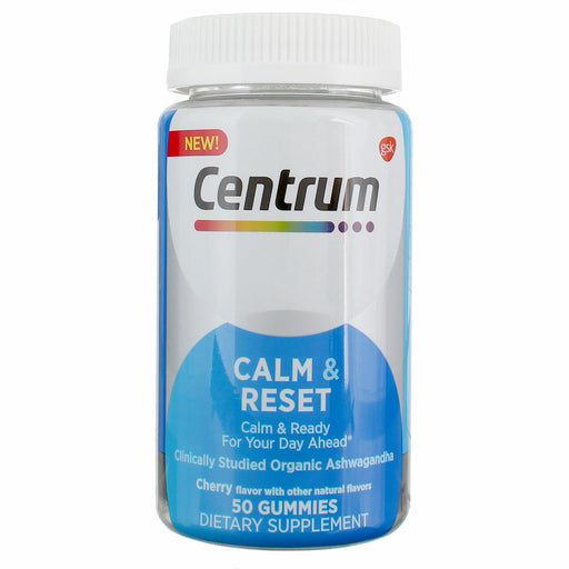Centrum Centrum Calm & Reset Gummies With Ashwagandha And Vitamin B6 Vitamins & Supplements Lavender