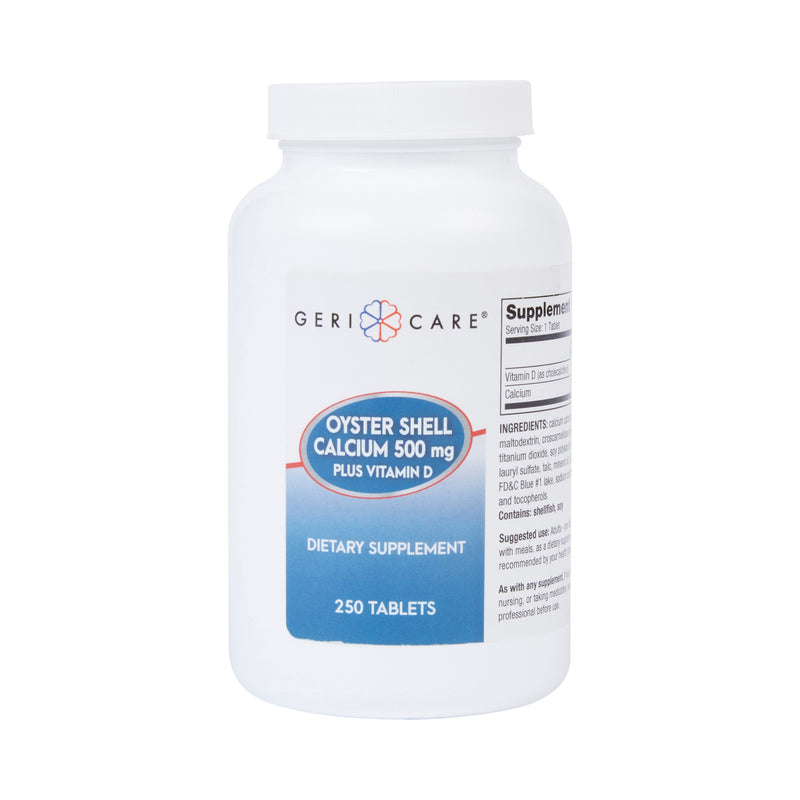 Geri-Care Geri-Care Oyster Shell Calcium 500 Mg Plus Vitamin D Vitamins & Supplements Lavender
