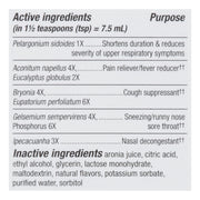 Nature's Way Nature's Way Cold + Flu Relief Syrup - Berry Flavored 4 Fl Oz Syrup Lavender