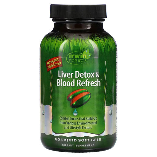 Irwin Naturals Liver Detox Blood Rfrs Gc 60 Sfg Vitamins & Supplements White Smoke