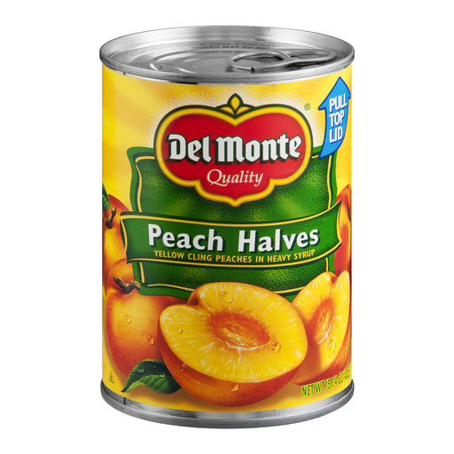 Del Monte Del Monte Quality Peach Halves 15.25 Oz Can Soups & Broths White Smoke