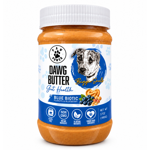 Paw Power Nutrition Dawg Butter Blue Biotic White Smoke