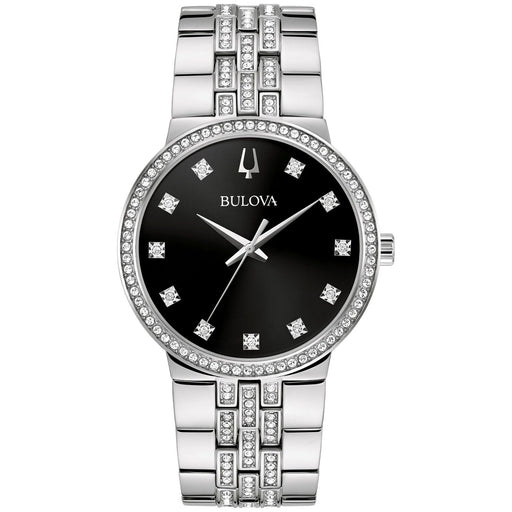 Bids.com Bulova Men's Crystal Watches White Smoke Default Title