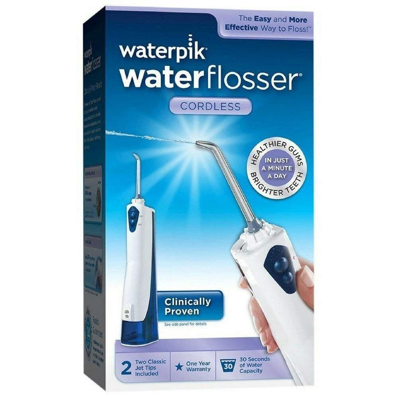 Waterpik Waterpik Cordless Water Flosser Dental Jet Health & Beauty White Smoke