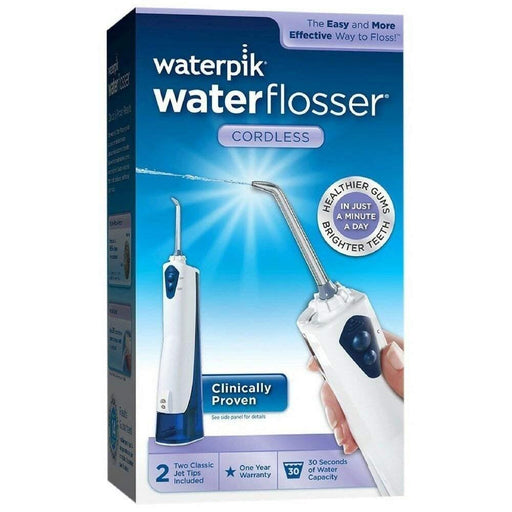 Waterpik Waterpik Cordless Water Flosser Dental Jet Health & Beauty White Smoke