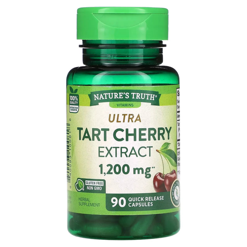 Nature's Truth Nature's Truth Ultra Tart Cherry Extract Dietary Supplement Capsules - 90ct Vitamins & Supplements White Smoke