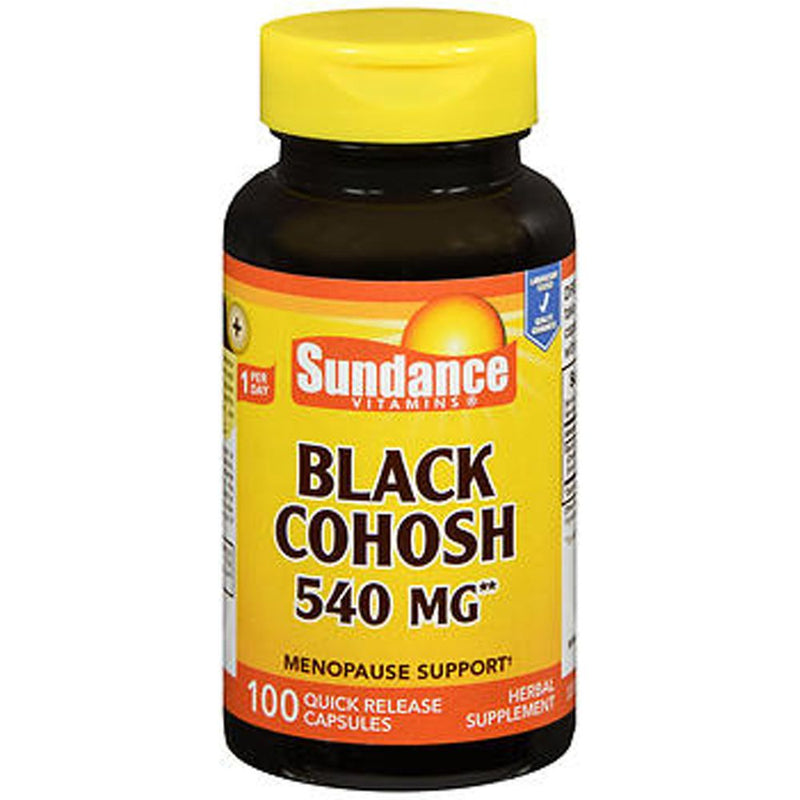 Sundance Sundance® Black Cohosh – 540 mg (100 Quick Release Capsules) Vitamins & Supplements White Smoke