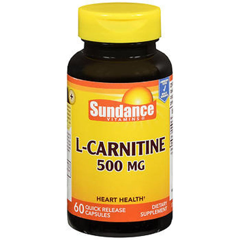 Sundance Sundance L-Carnitine 500 Mg - 60 Quick Release Capsules Vitamins & Supplements White Smoke