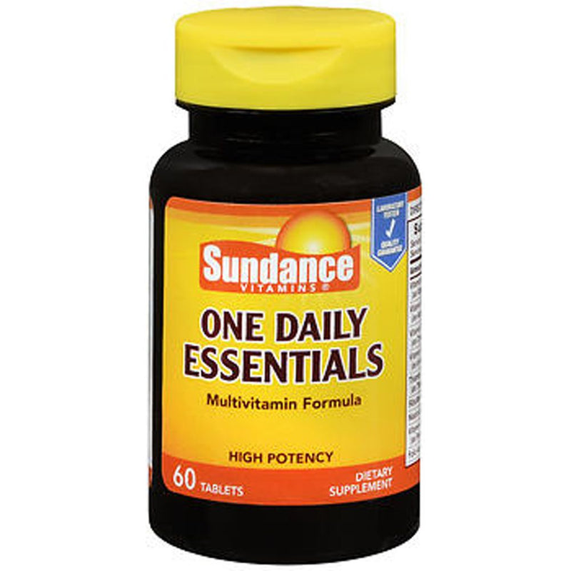 Sundance Sundance One Daily Essentials (60  Tablets) Vitamins & Supplements Black