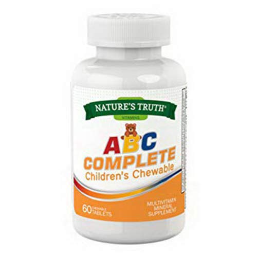 Nature's Truth Nature's Truth ABC Complete Kids Chewable Multivitamins Vitamins & Supplements White Smoke