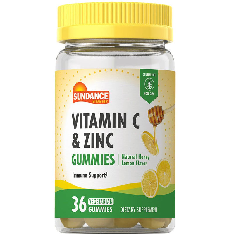 Sundance Sundance Vitamins Vitamin C And Zinc Vegetarian Gummies Vitamins & Supplements Seashell