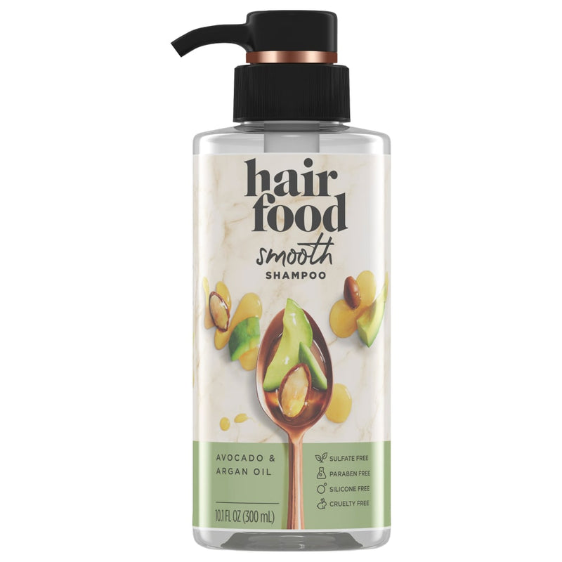 Hair Food Hair Food Avocado & Argan Oil Sulfate Free Smooth Shampoo Shampoo White Smoke
