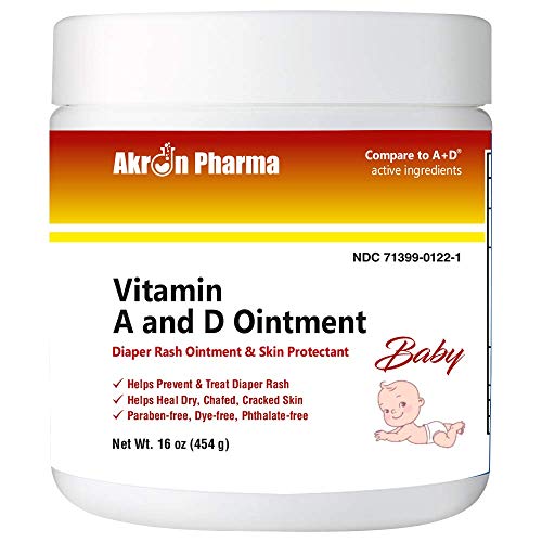 Akron Pharma Akron Pharma Vitamin A And D Ointment Skin Protectant Computer Covers & Skins White Smoke