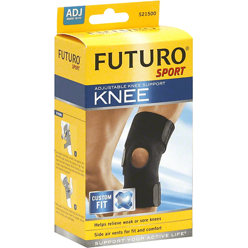 Futuro Futuro Futro Sport Adjustable Knee Support Plant Cages & Supports White Smoke