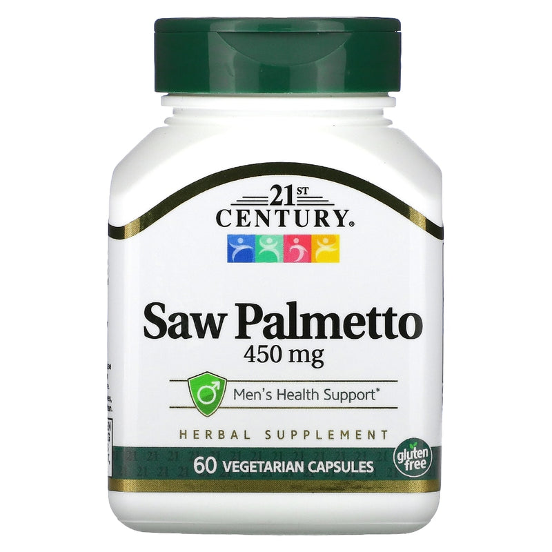 21st Century 21st Century Saw Palmetto Extract, 320 mg - 60 Capsules Vitamins & Supplements White Smoke