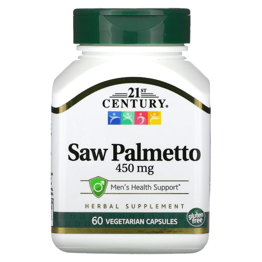 21st Century 21st Century Saw Palmetto Extract, 320 mg - 60 Capsules Vitamins & Supplements White Smoke