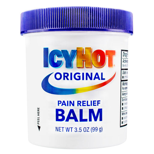 Icy Hot Icy Hot Balm Pain Relief Ointment 3.5 Oz. Jar 7.6% - 29% Strength Medicine & Drugs White Smoke