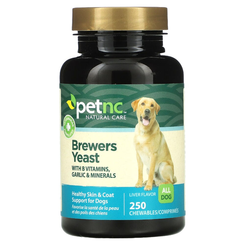 petnc NATURAL CARE petnc NATURAL CARE Pet Brewers Yeast Chewables, For All Dogs Yeast White Smoke