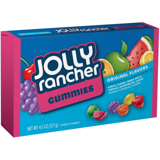 Jolly Rancher Jolly Rancher Gummies Original Flavors Candy 4.5 Oz. Box Candy & Chocolate White Smoke