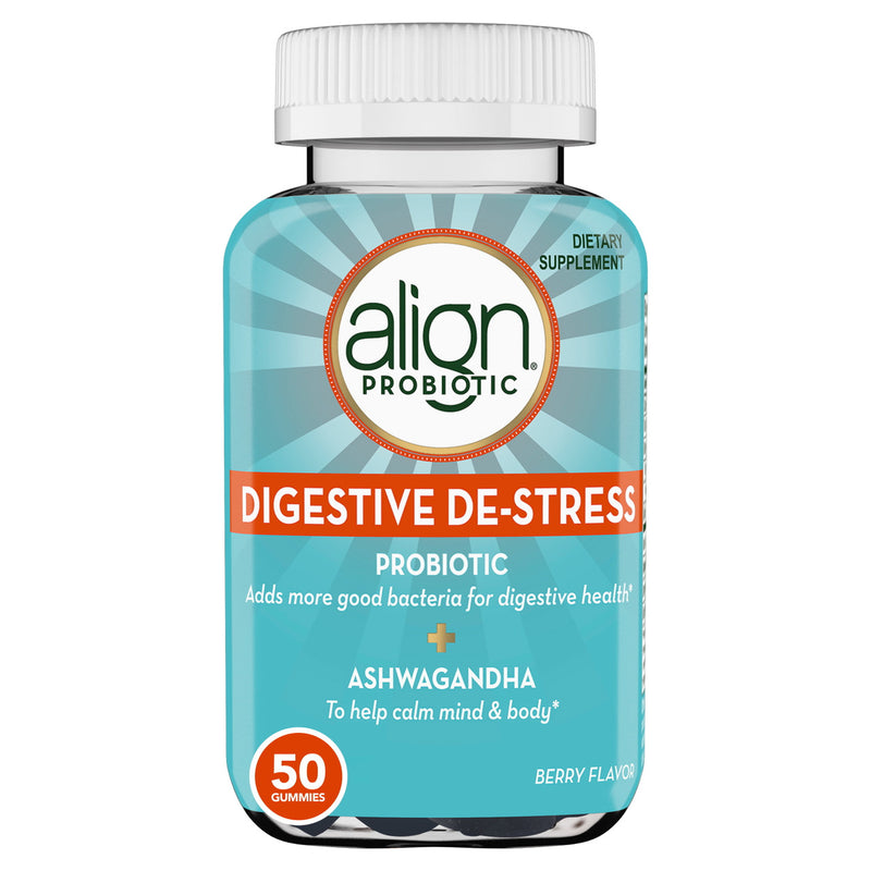 Align Align Probiotic Digestive De Stress Berry Flavor 50 Gummies Health & Beauty Lavender