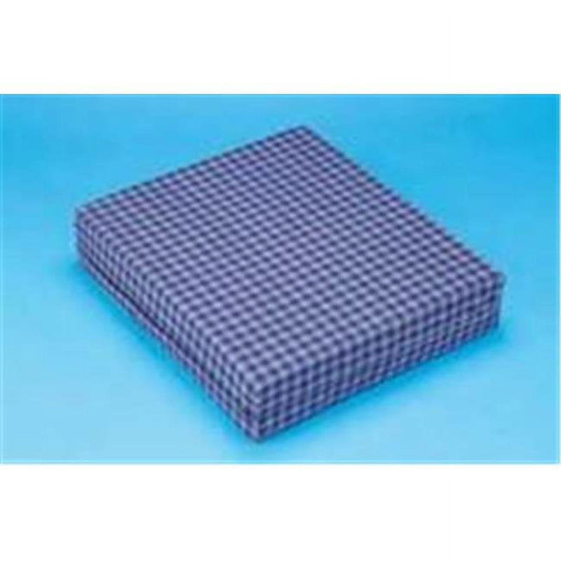 Hermell Hermell Products WC4420 Plaid Standard Foam Wheelchair Cushion Stadium Seats & Cushions Light Slate Gray